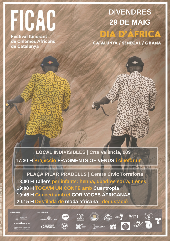 Cartell de la Jornada d'activitats per commemorar el Dia d'Àfrica a Torreforta