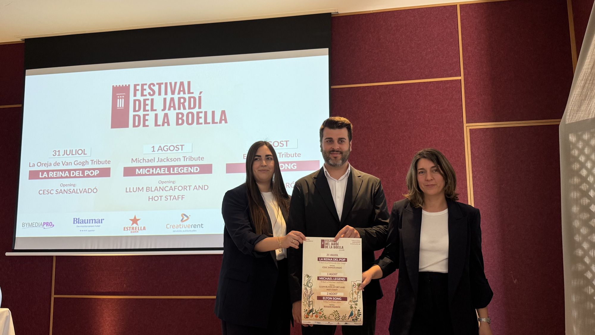 Presentació del Festival del Jardí de la Boella 2026