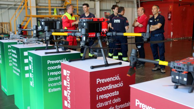 Drons de Bombers i Agents Rurals
