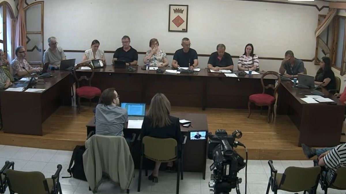 Ple municipal de Constantí el 29 de maig del 2026