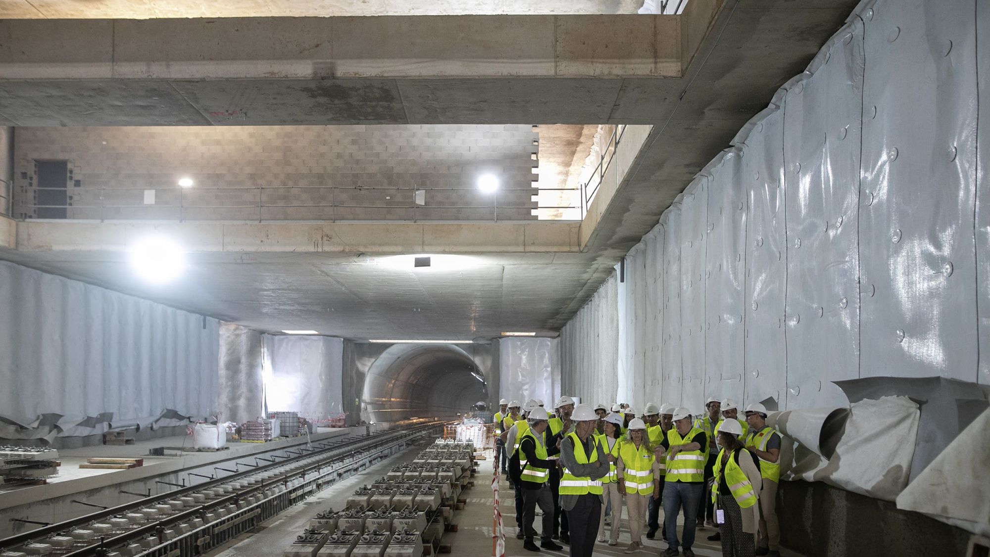Sant Feliu encara la recta final del soterrament i preveu estrenar el túnel l’any vinent 4