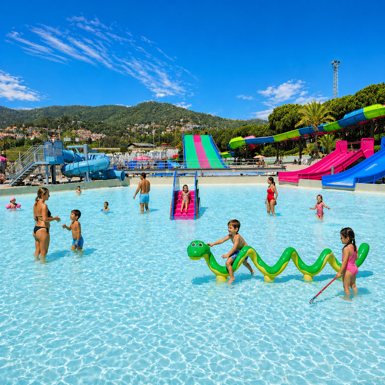 Aqua Family, la nova piscina del parc aquàtic Illa Fantasia de Vilassar de Mar
