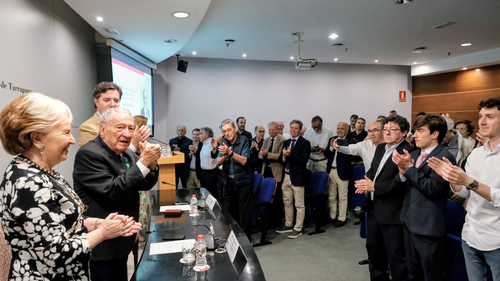 L'empresari tarragoní José Luis García, reconegut per la seva trajectòria empresarial 2