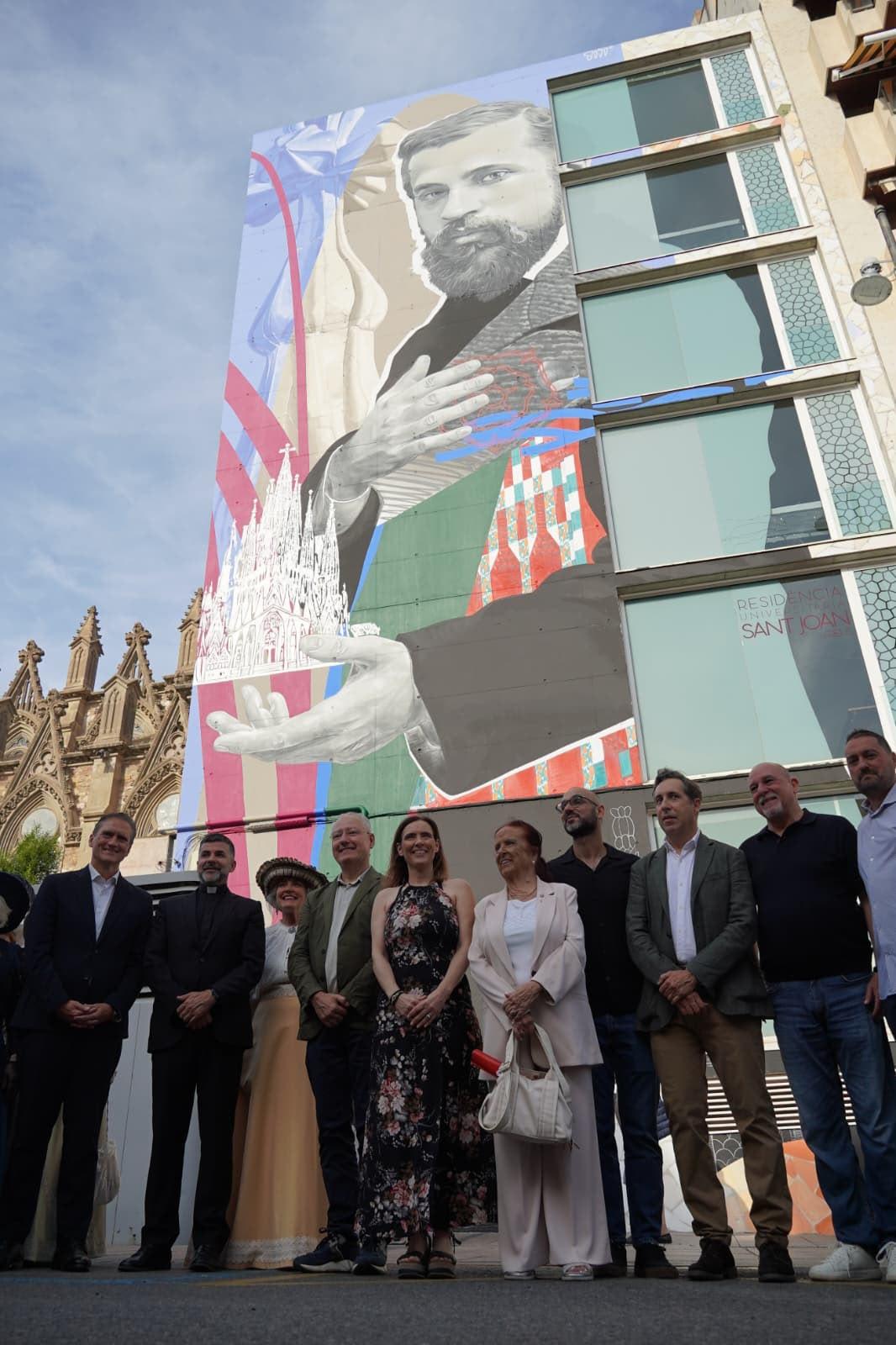 Inauguració del mural dedicat a Antoni Gaudí 1 20260606193224