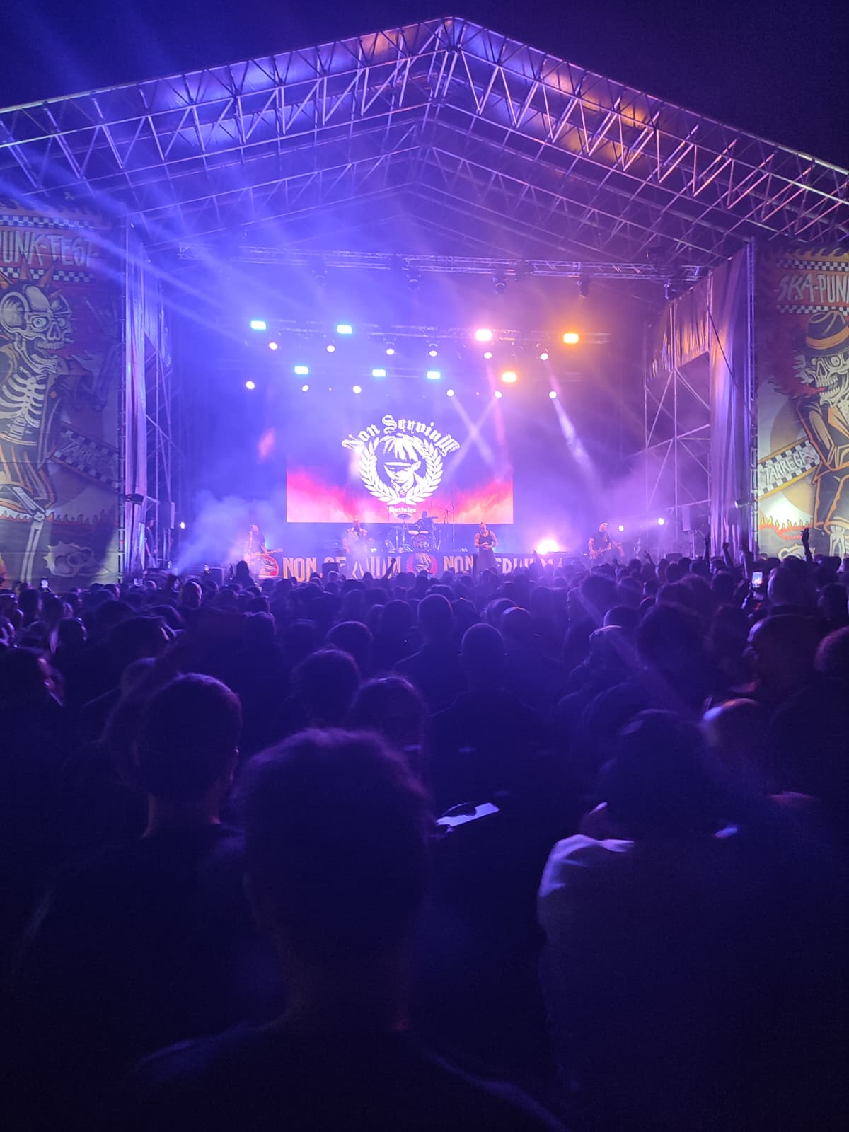 Un dels concerts de l'Ska Punk Fest de Tàrrega