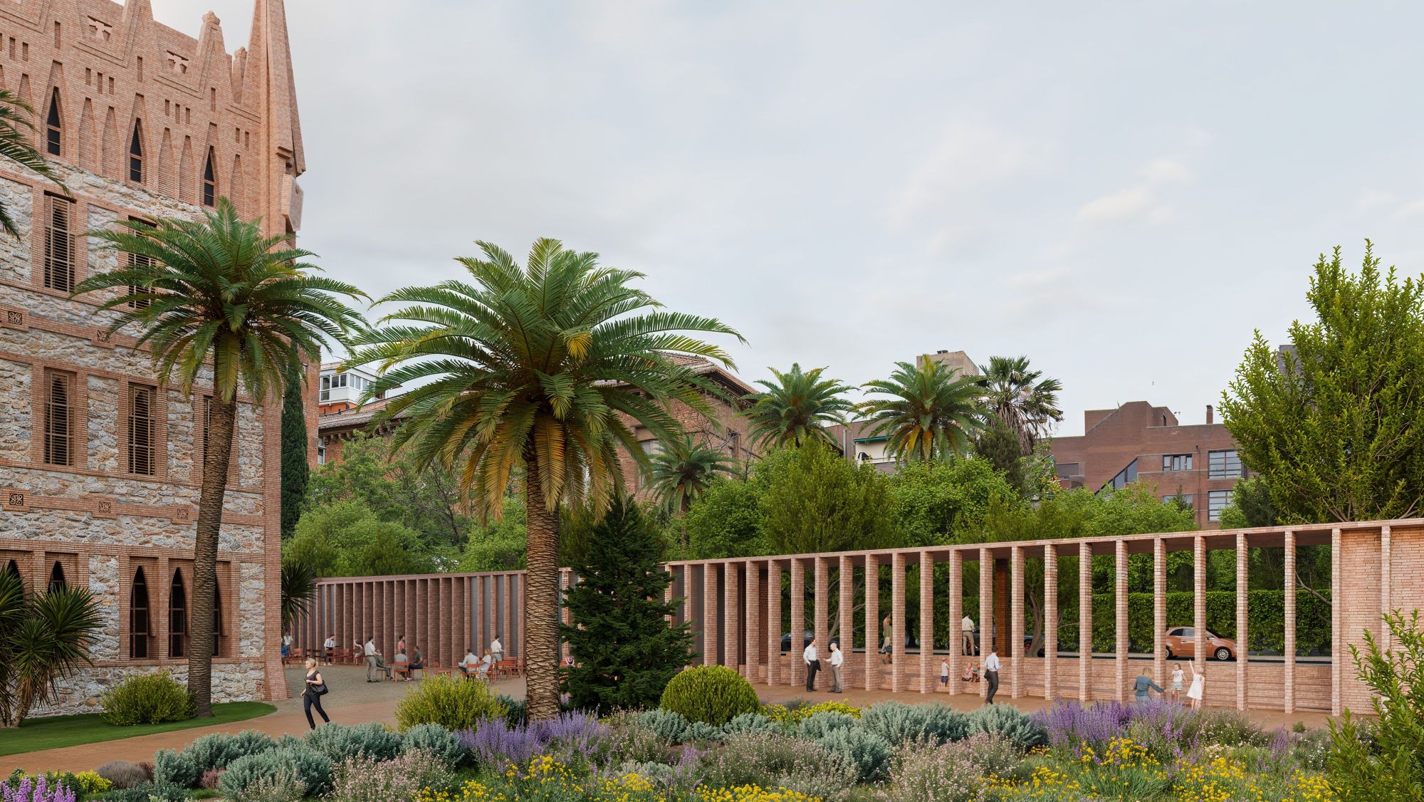 El Col·legi de les Teresianes, on s'ubicarà el futur museu Gaudí