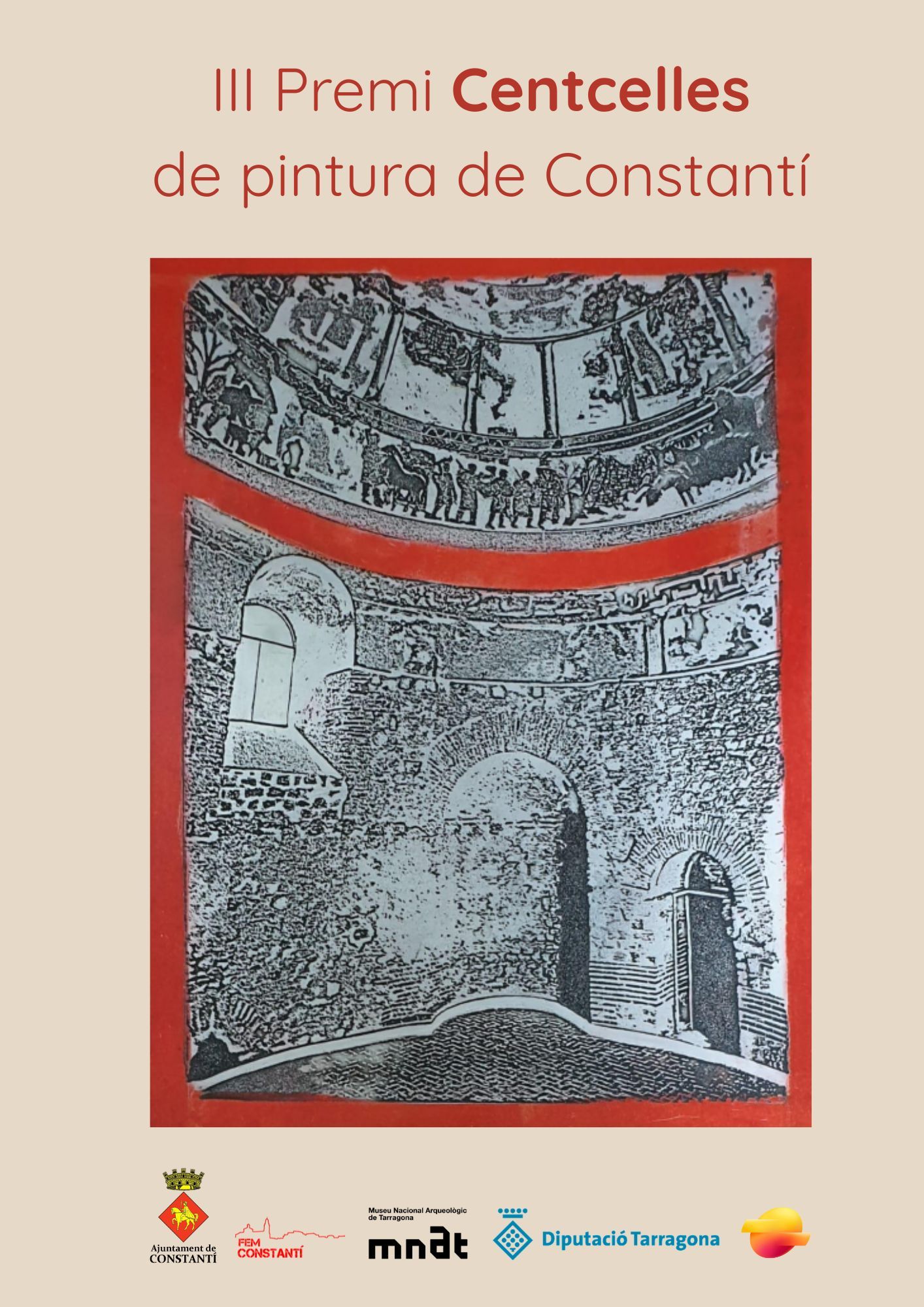 CARTELL III PREMI CENTCELLES DE PINTURA