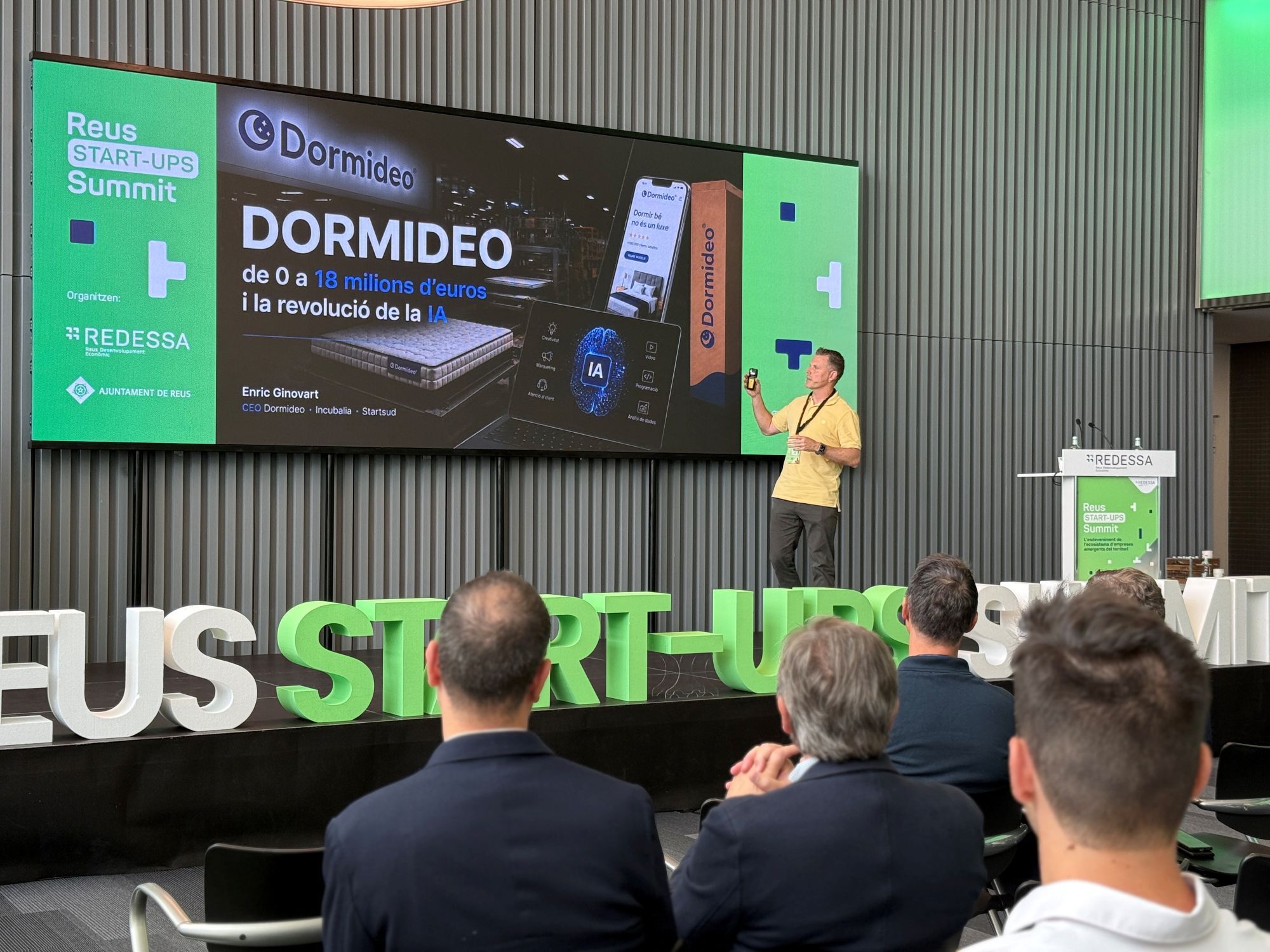 reus startups summit Enric Ginovart de Dormideo