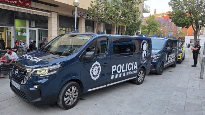 Operatiu policial al Vendrell