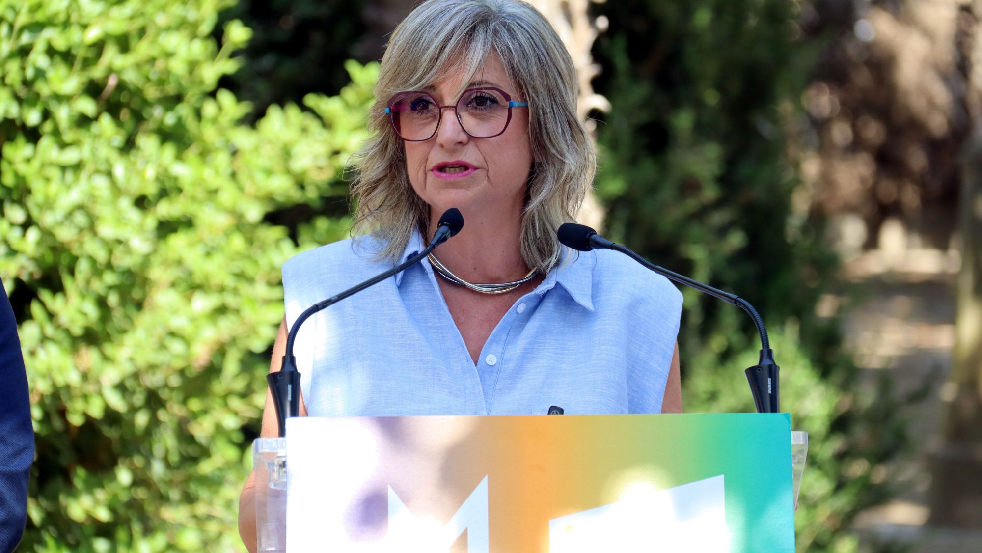 La candidata de Junts i Mollerussa Primer, Anna Carné