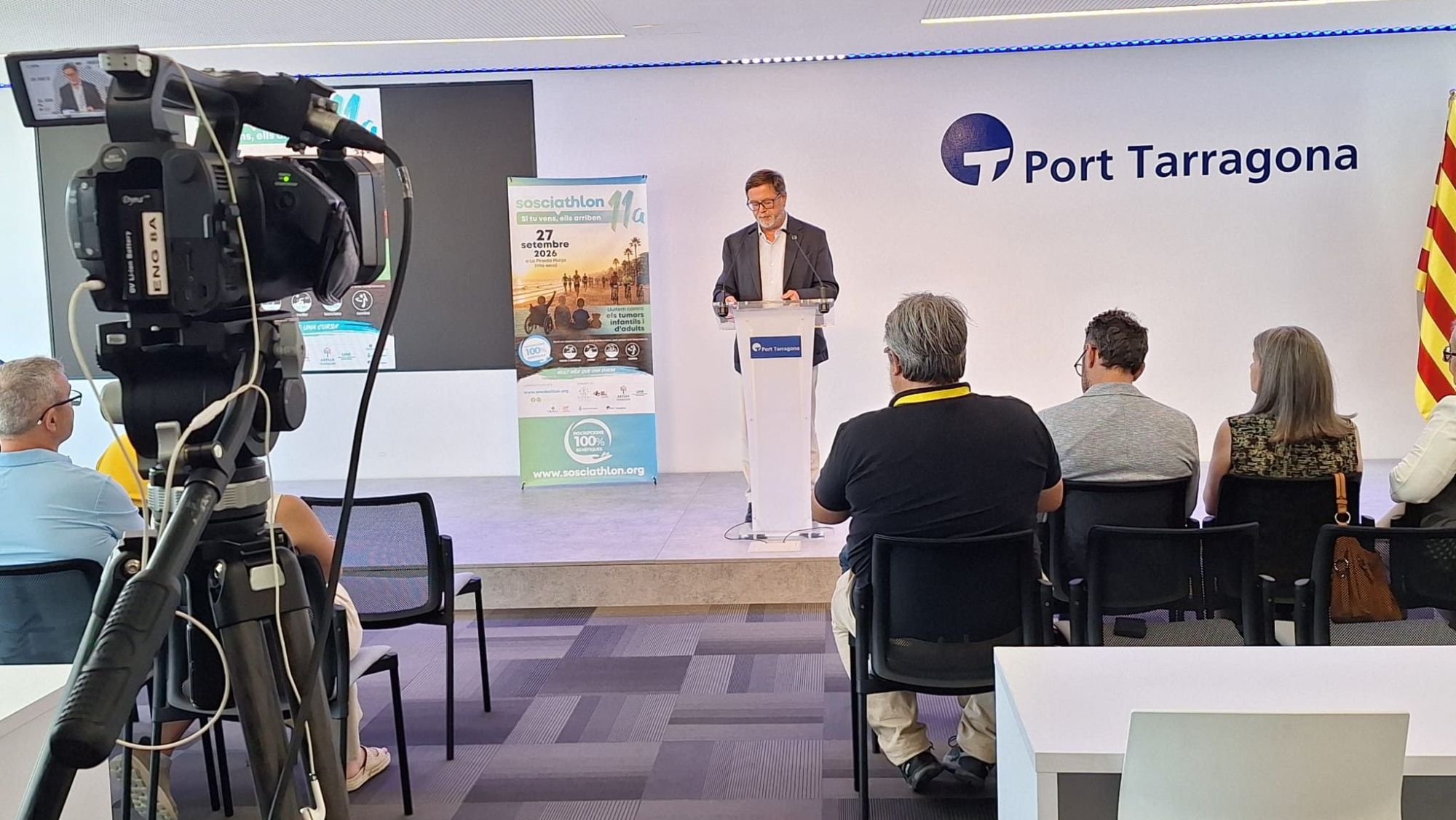 El Port de Tarragona acull la presentació de la 11a edició de  SOSCIATHLON, que se celebrarà el 27 de setembre de 2026 1