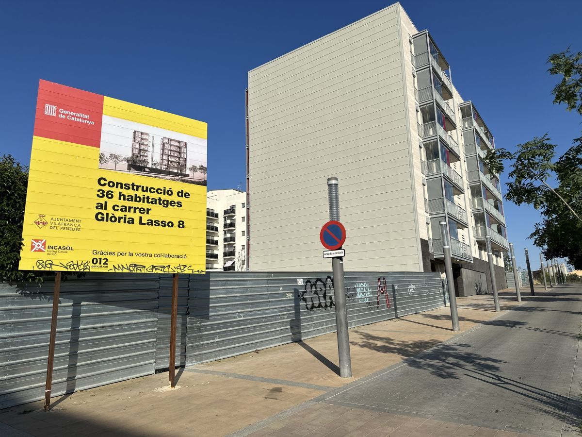 Nova promoció de 32 pisos de lloguer assequible a Vilafranca 1