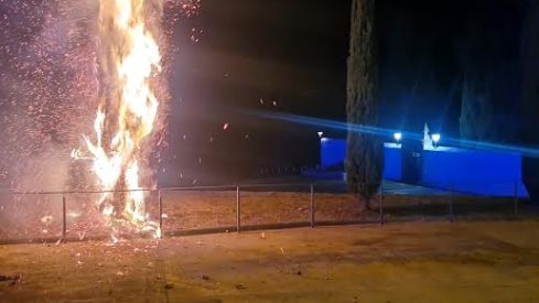 Incendi a la localitat d'Altafulla