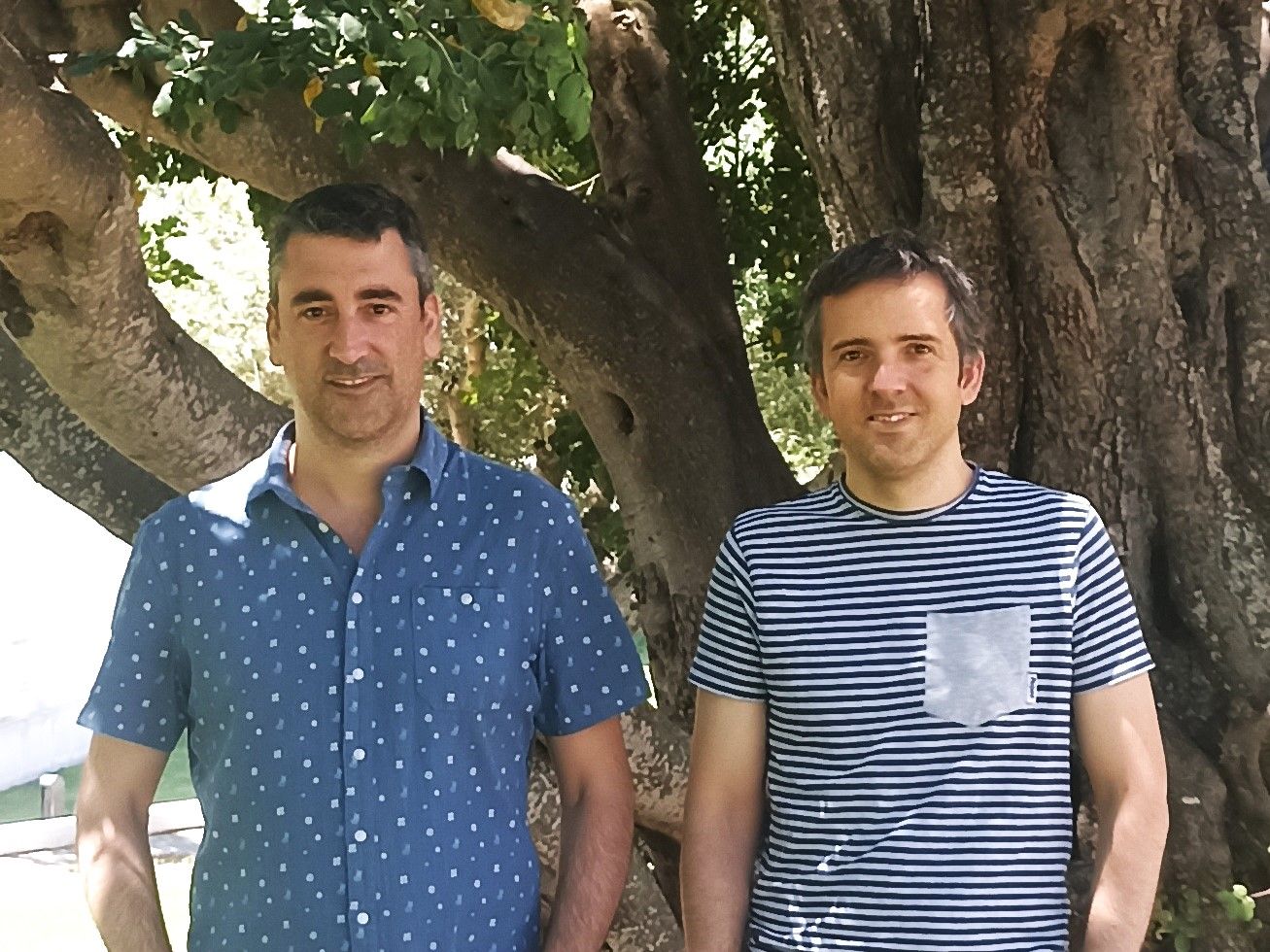 Aaron Gutiérrez i Daniel Miravet, del Departament de Geografia de la URV i dos dels autors de l’estudi