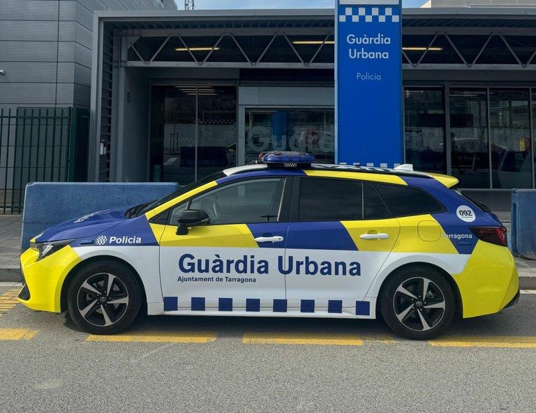 Un cotxe patrulla de la Guàrdia Urbana de Tarragona | FOTO: Jonathan Oca