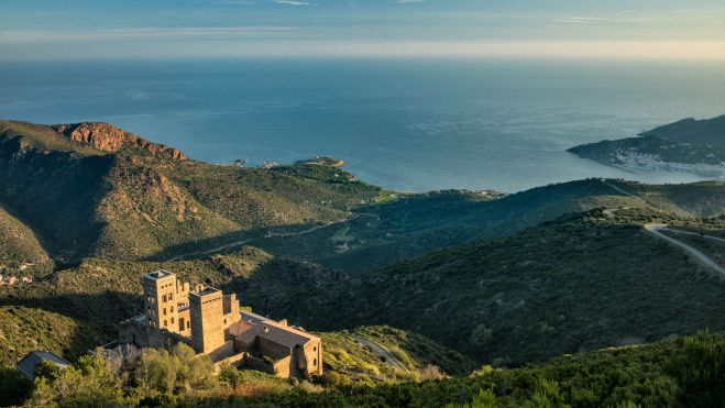 Imatge del Conjunt Monumental de Sant Pere de Rodes, a l’Alt Empordà. Departament de Cultura. Rafael López-Monné
