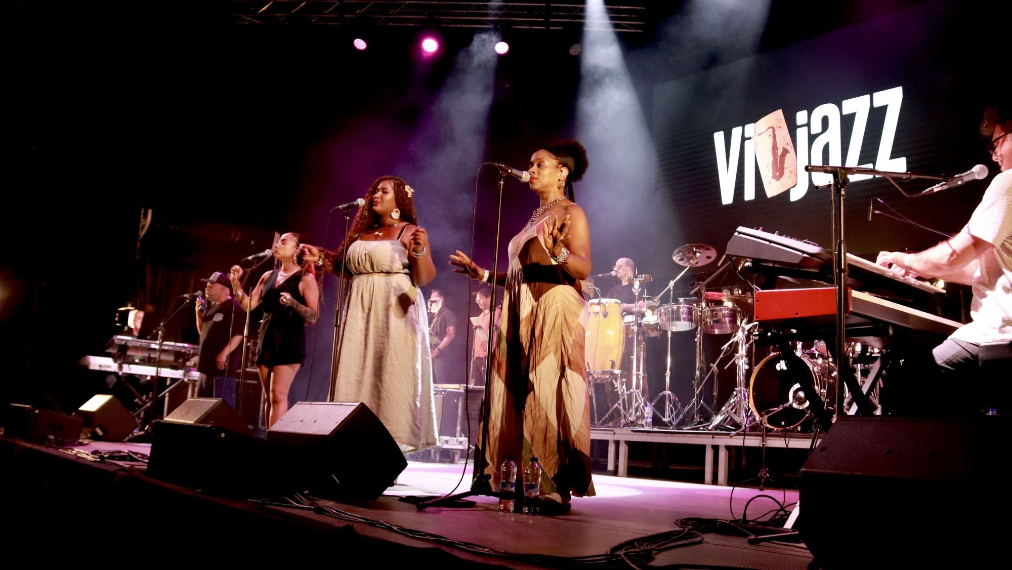 La banda britànica Incognito inaugurant el Vijazz 2026