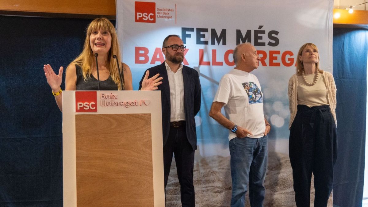 Sonia Guerra en la trobada d'estiu del PSC del Baix Llobregat (1)