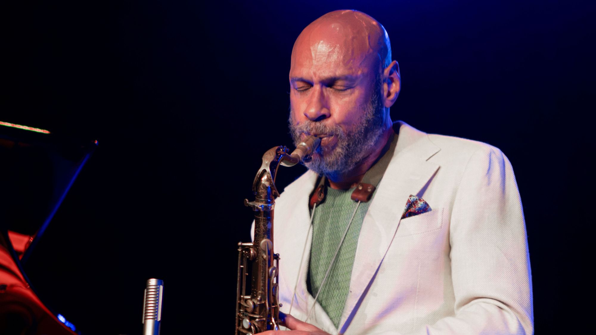 Joshua Redman durant la seva actuacio