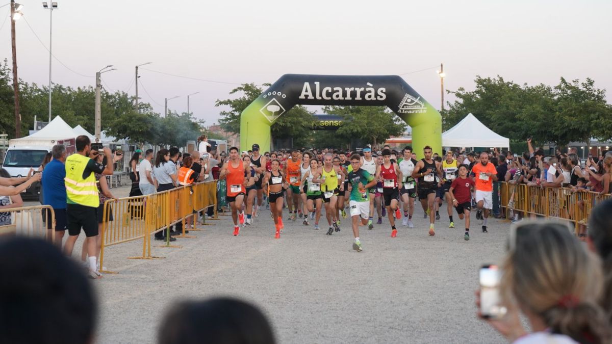 La Nectarina Atlètica d’Alcarràs bat rècord amb 650 participants en la seva 12a edició 2