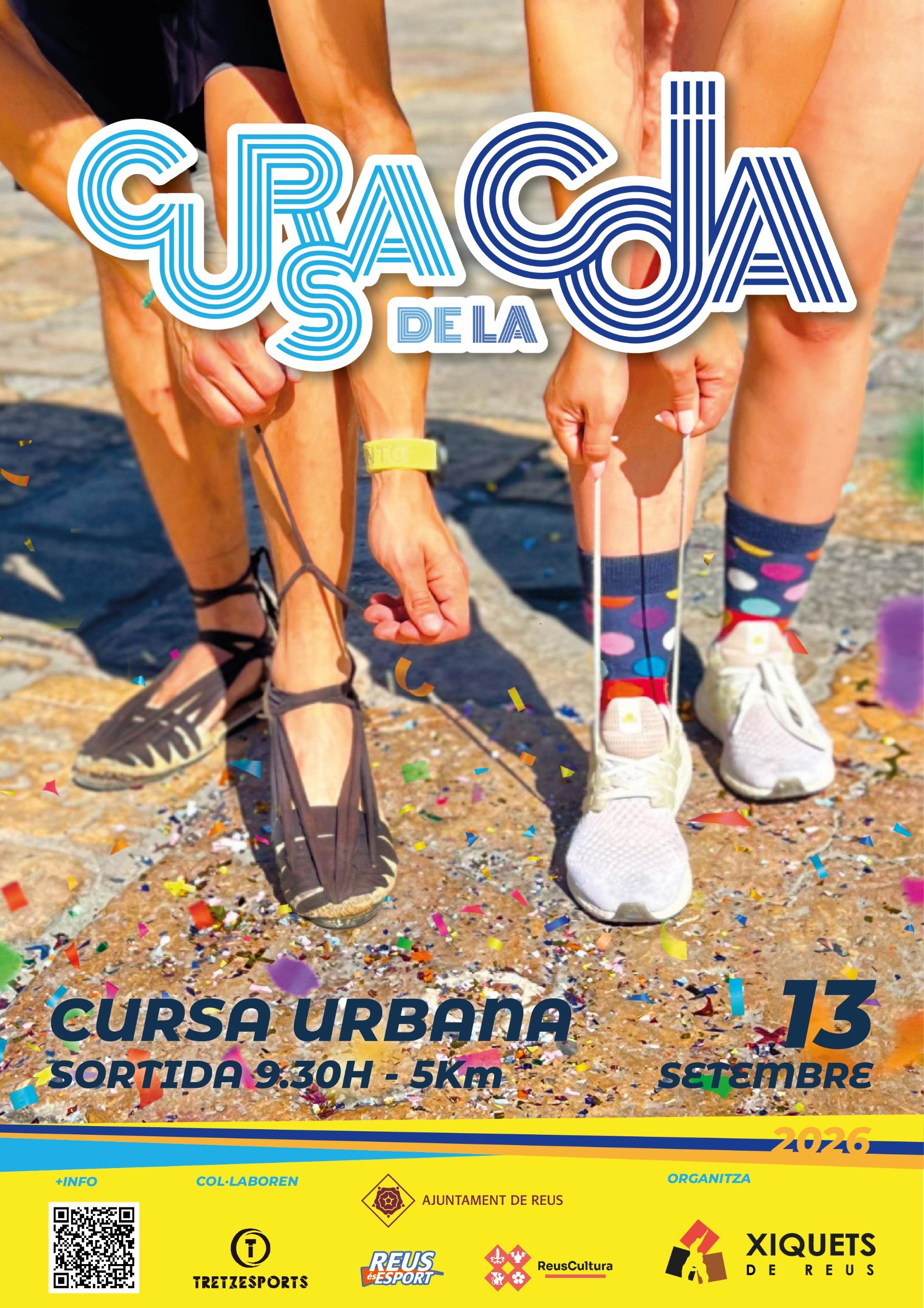 Cartell Cursa de la Coia 2026 de Reus