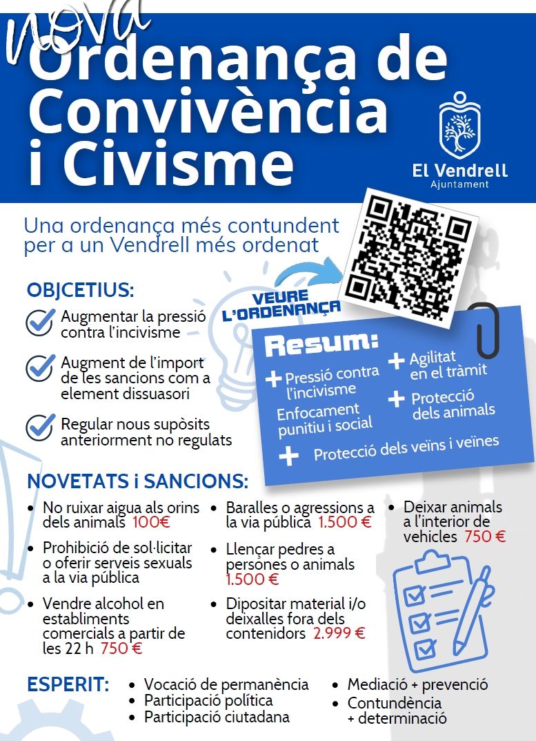 ordenança conviencia civisme  2026 imatge