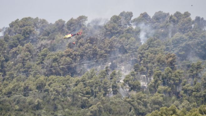Incendi Forestal Sentmenat