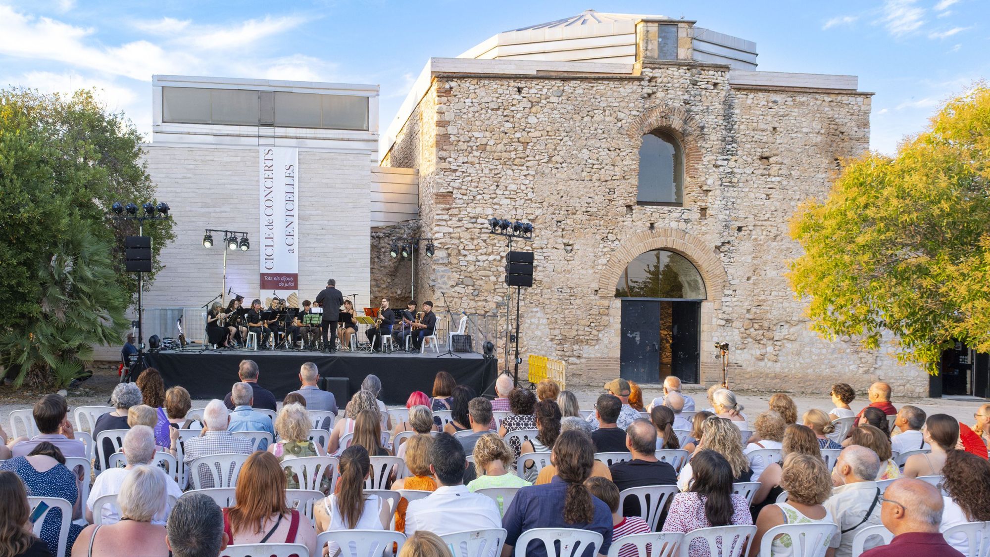La Banda de l’Escola de Música de Constantí inaugura el Cicle de Concerts a Centcelles 1