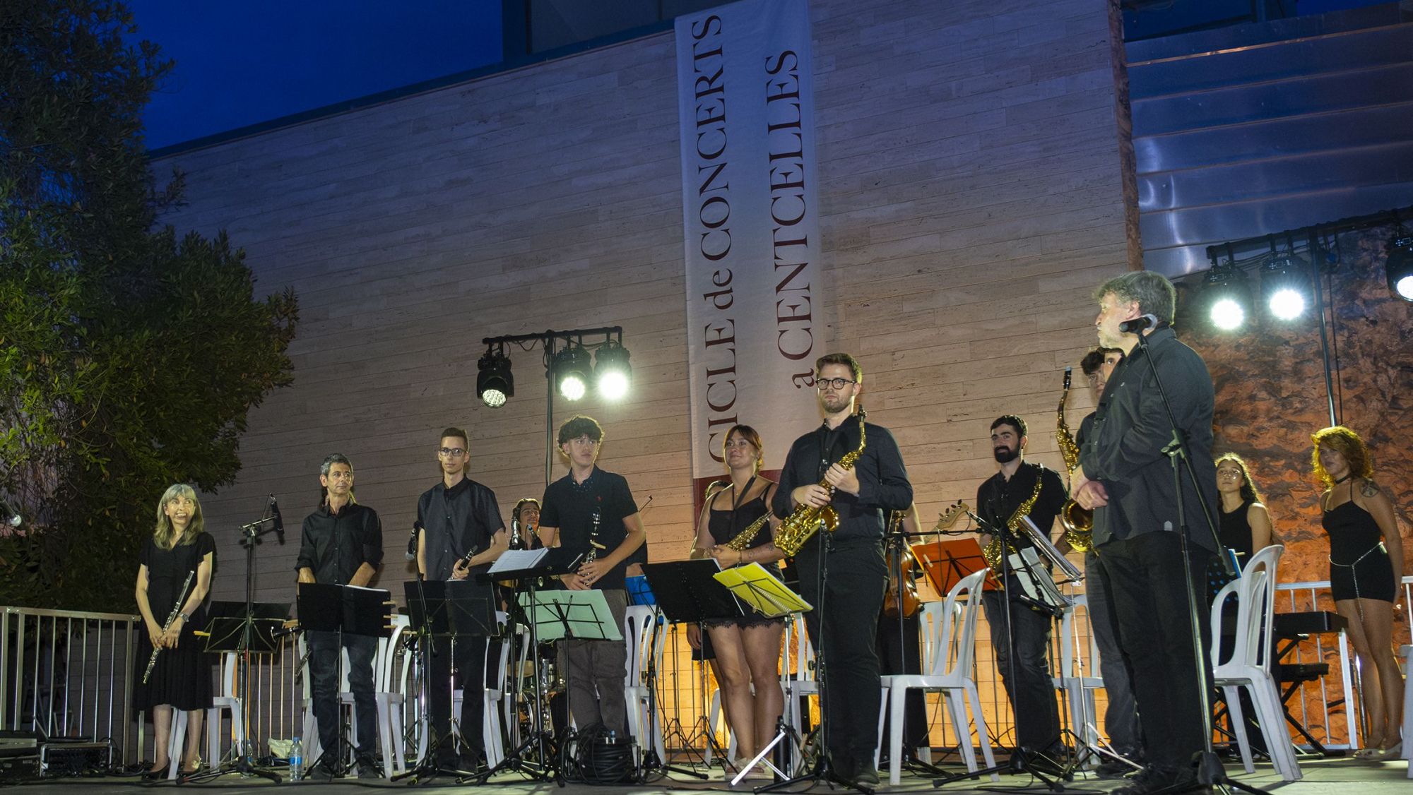 La Banda de l’Escola de Música de Constantí inaugura el Cicle de Concerts a Centcelles 2