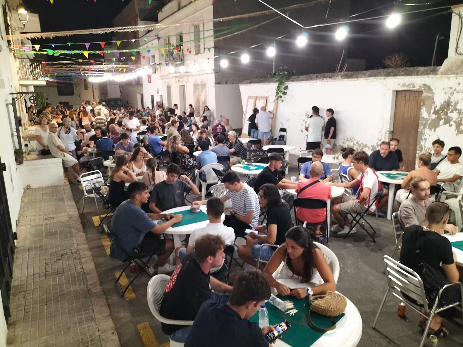 Imatge d'arxiu del campionat de Truc a Palou l'any passat.