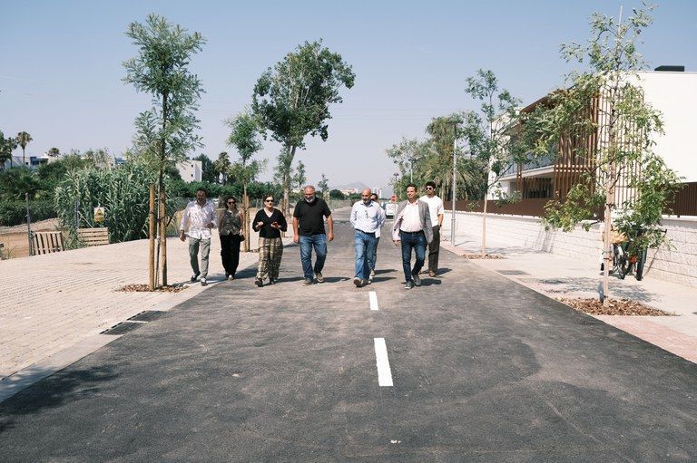 Cambrils ultima un nou vial a Vilafortuny que connectarà amb la futura estació del tramvia 1