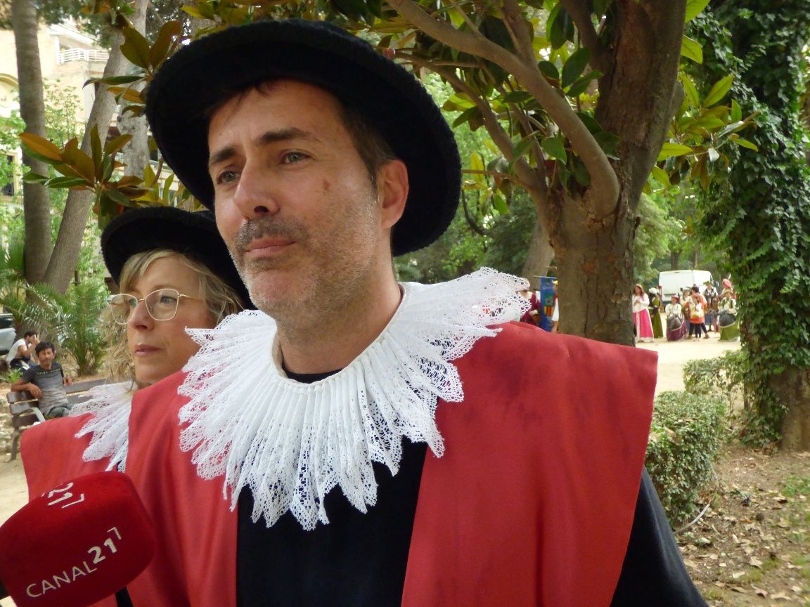 Jordi Jordan en la cloenda de la XXIX Festa del Renaixement de Tortosa