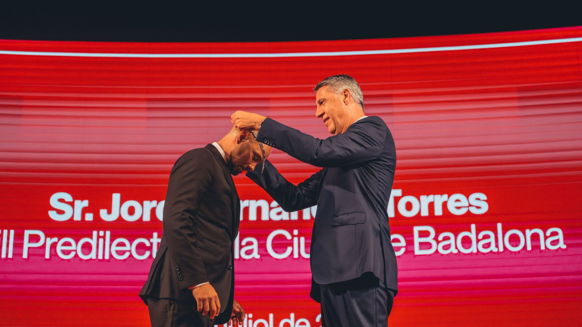 Acte Jordi Fernández, fill predilecte de Badalona II