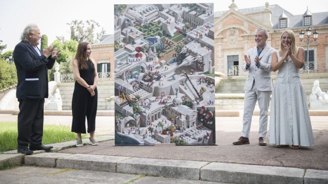 Un dels moments de la presentació del cartell