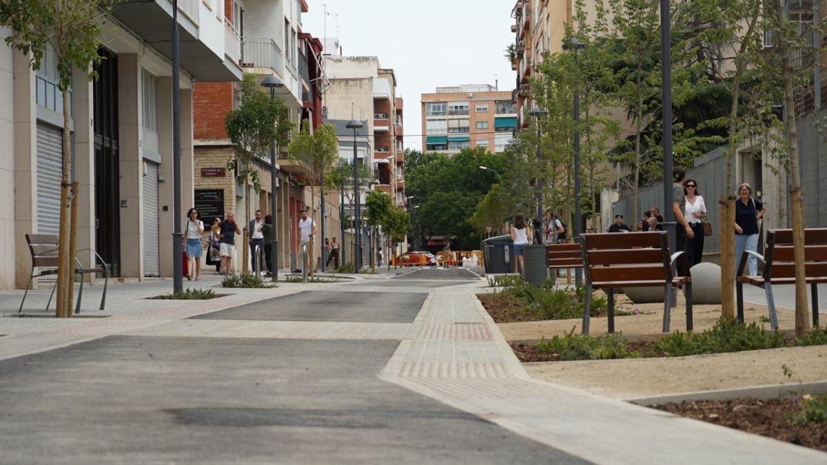 Inauguració remodelació carrer del Doctor Ferran