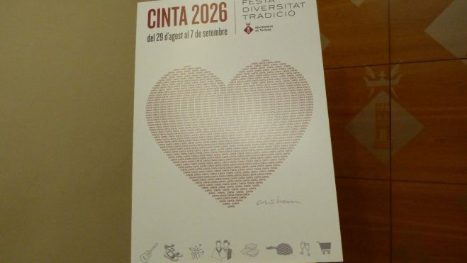 Cartell de les Festes de la Cinta de Tortosa