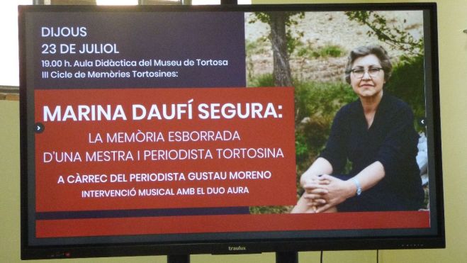 Presentació de la commemoració de la Marina Daifí