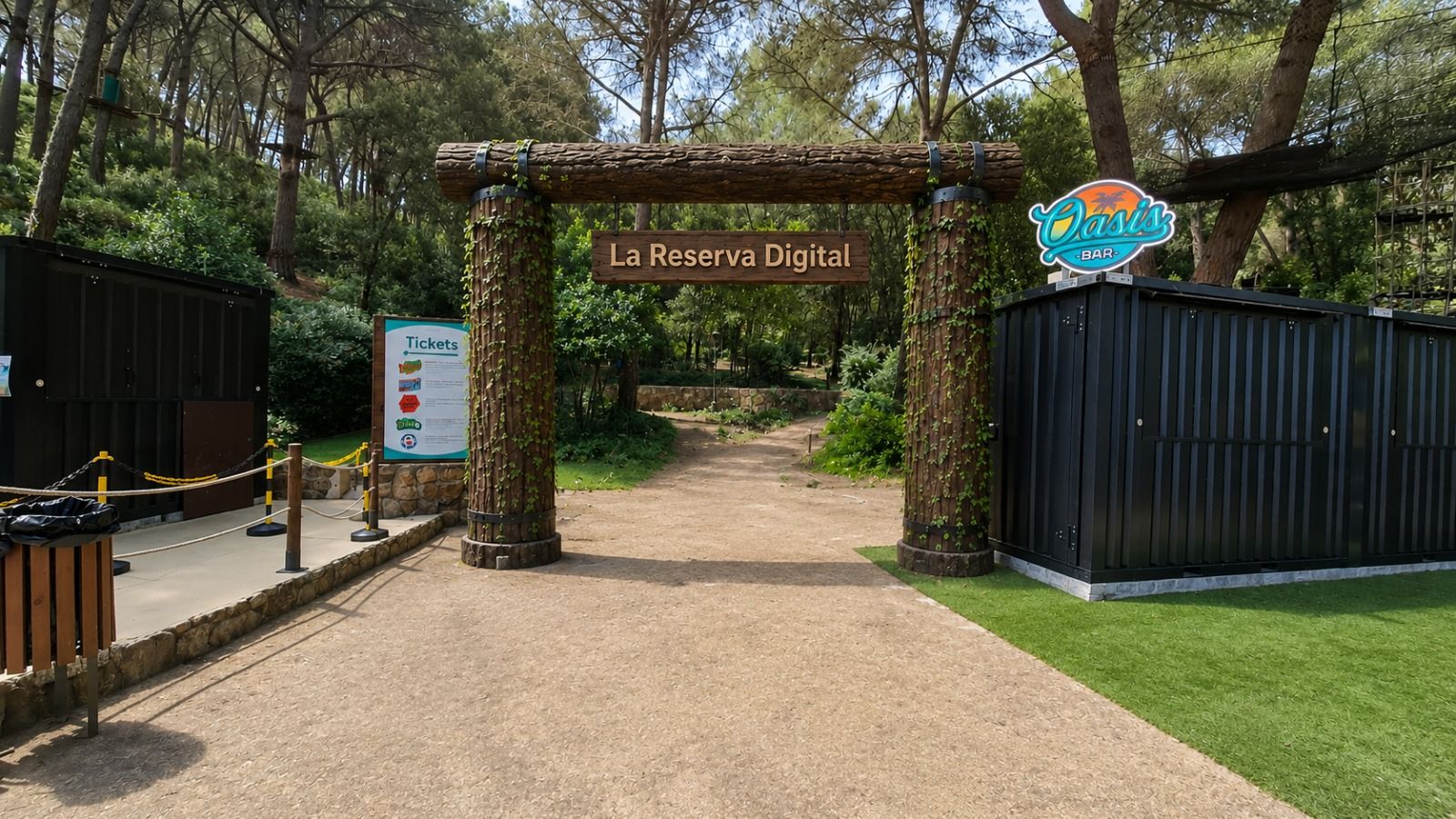 Puerta de la Reserva Digital en CBrava