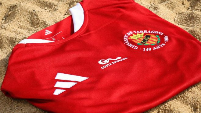 El Nàstic lluirà el logotip de la Costa Daurada al centre del pit