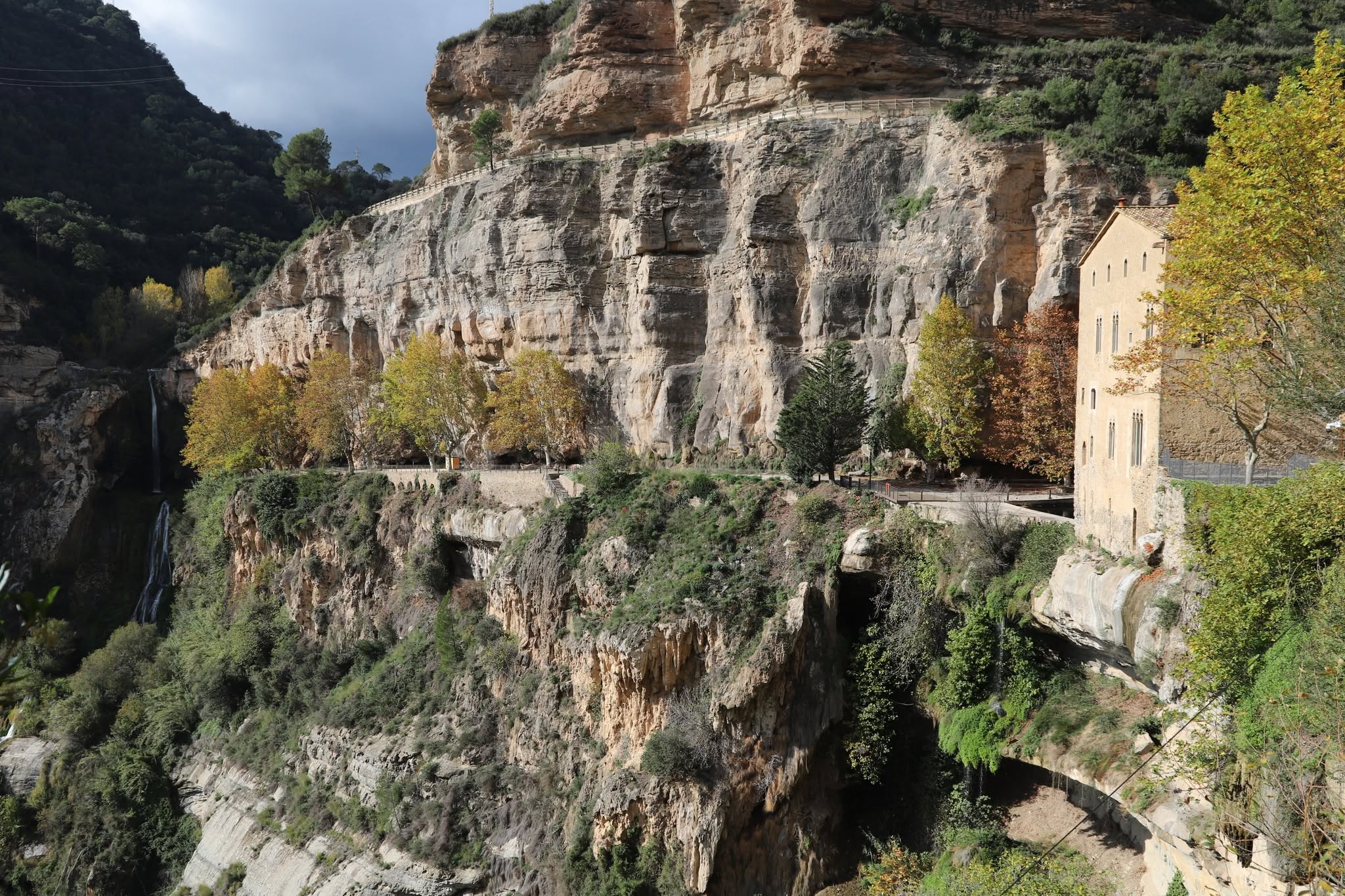 Imagen del Facebook de Sant Miquel del Fai. Espacio Natural de los Cingles de Bertí