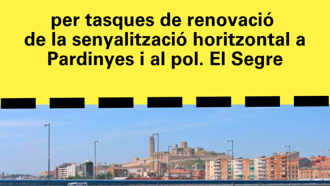 Post   Afectacions al trànsit