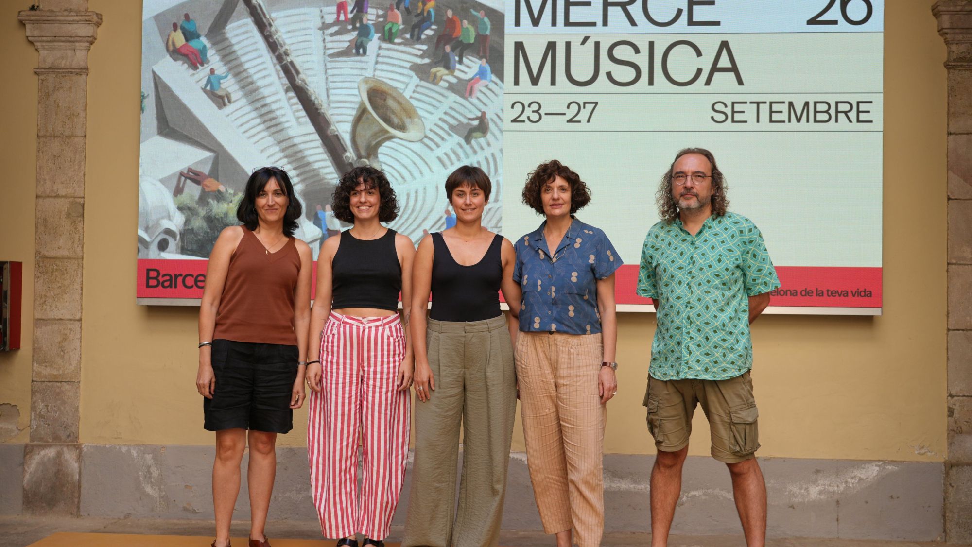 Un dels moments de la presentació musical de la Mercè (2) (1)