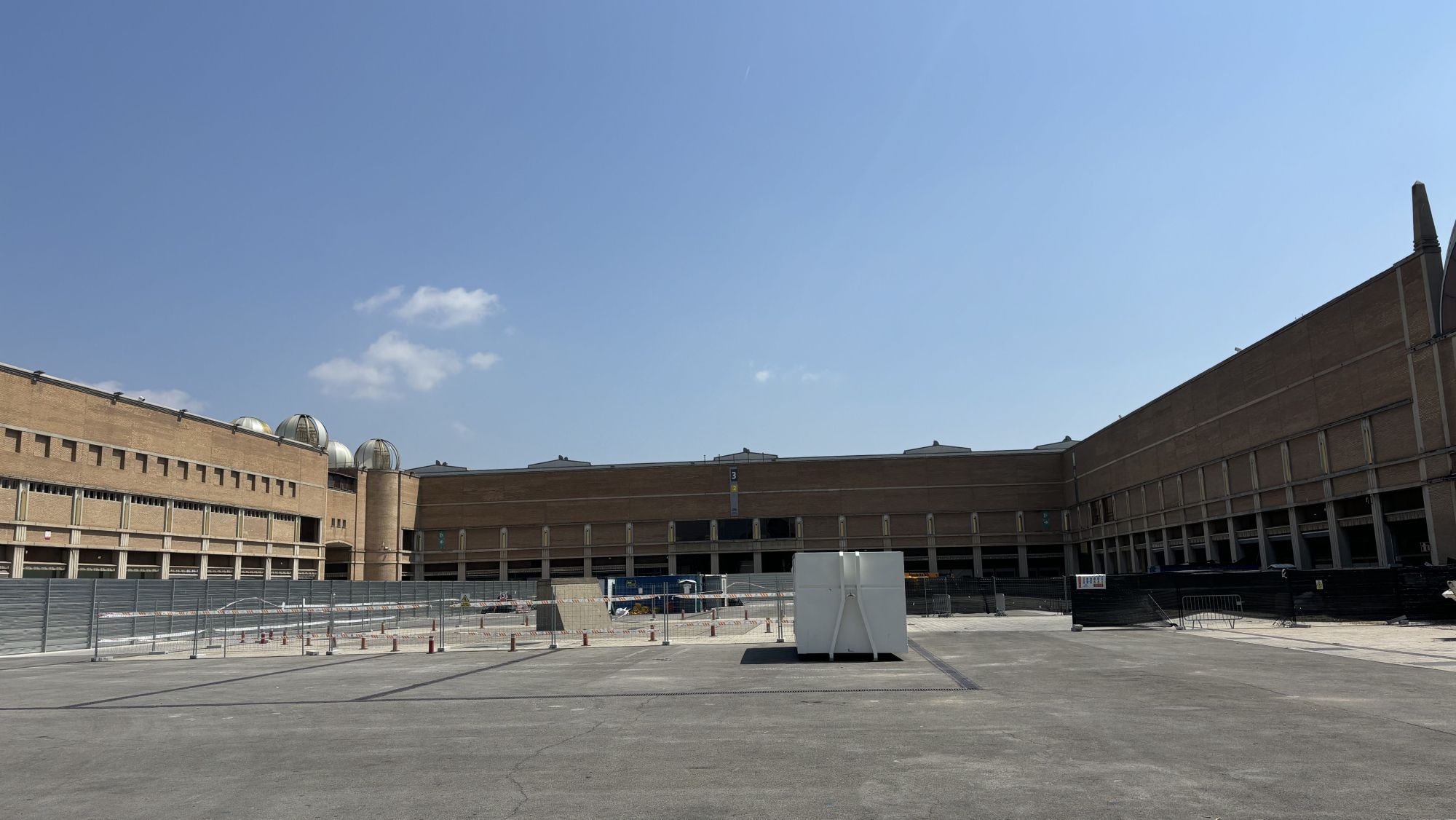 Obres de remodelació a Montjuïc 3