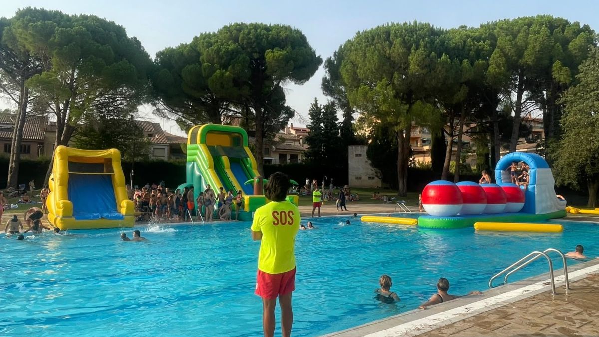 Piscina d'estiu a l'Espluga de Francolí
