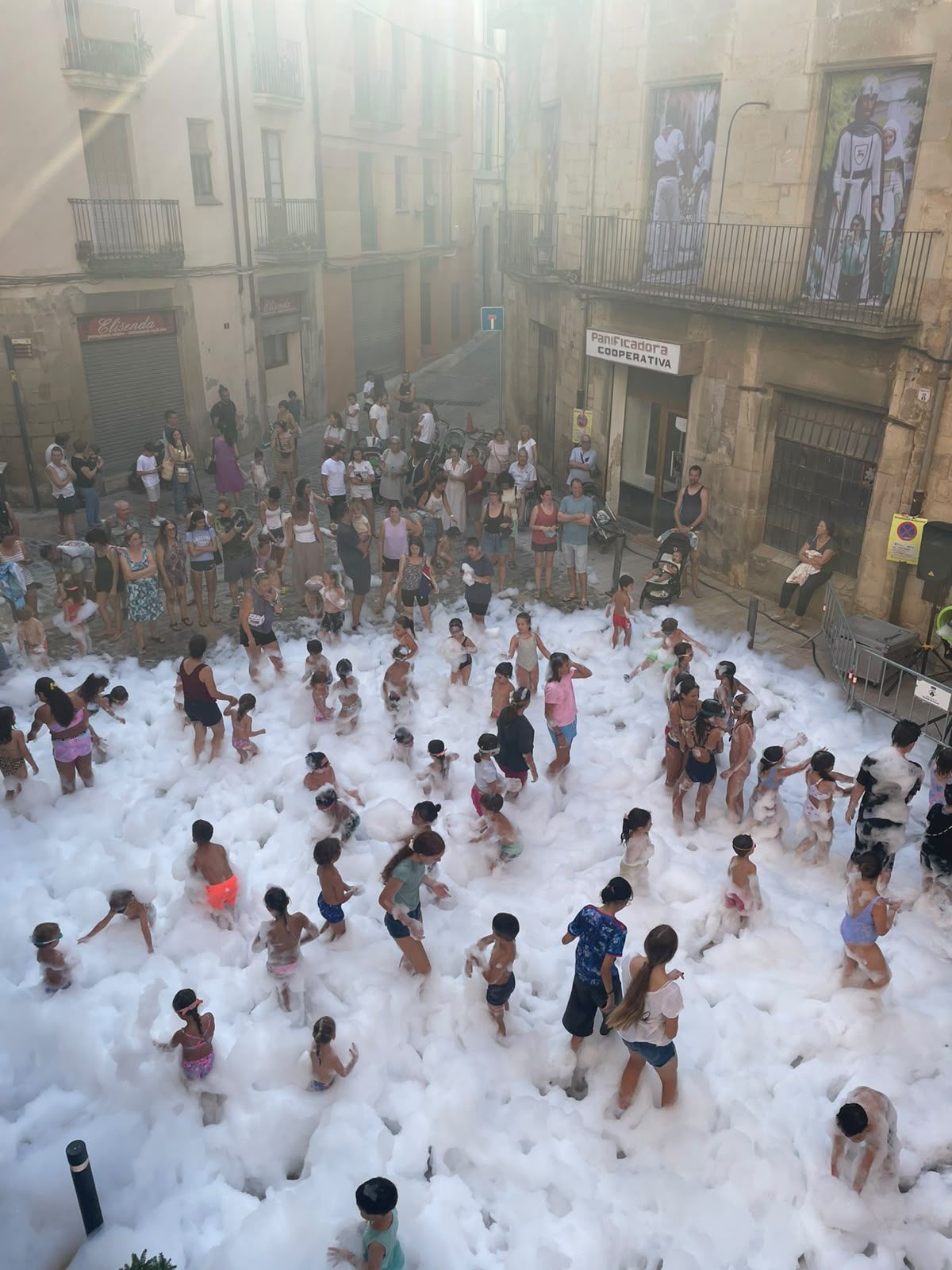 Festa de l'escuma del FAISTIU a l'Espluga de Francolí