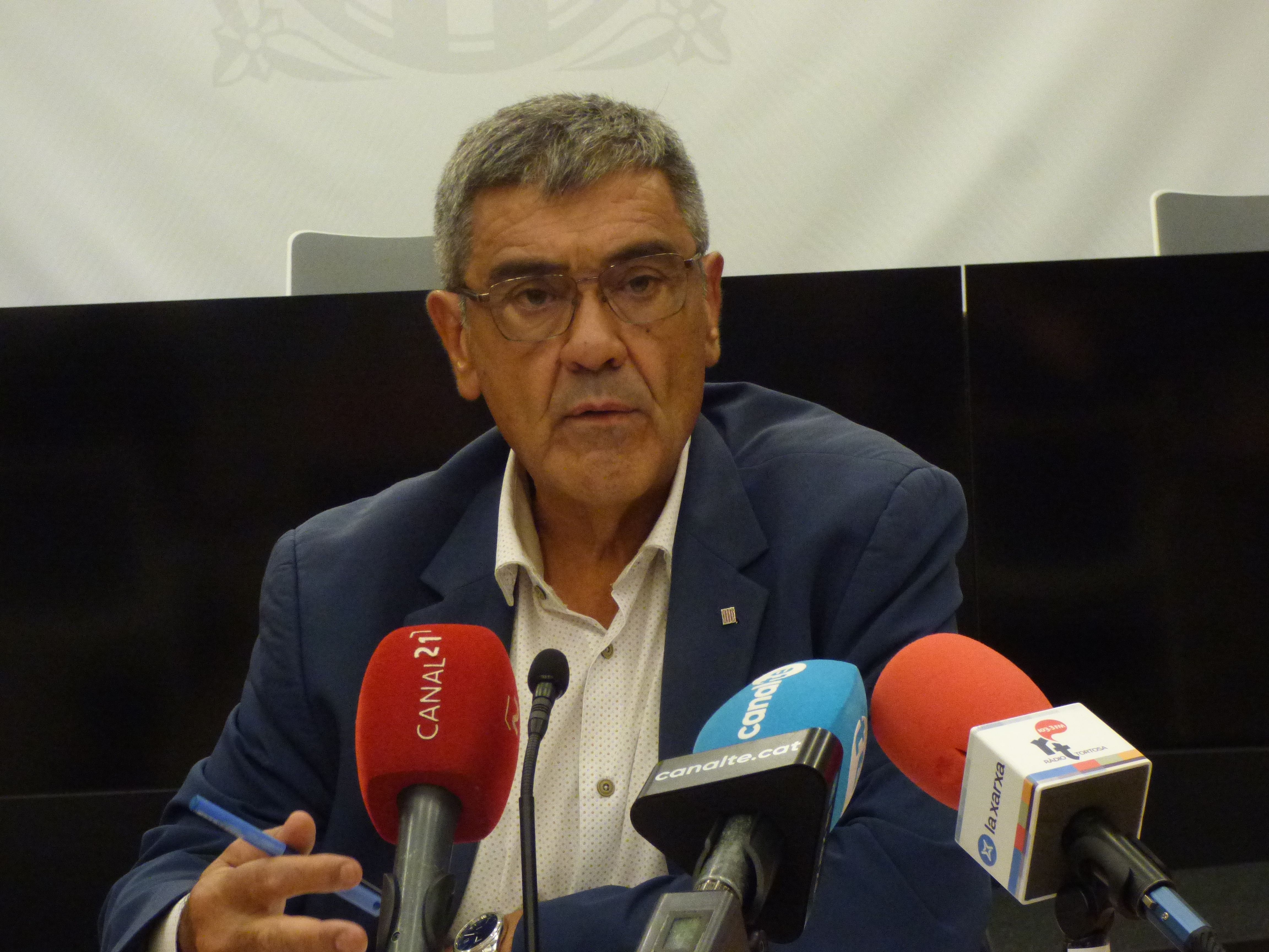 Joan Càstor Gonell, delegat del Govern de la Generalitat a les Terres de l'Ebre