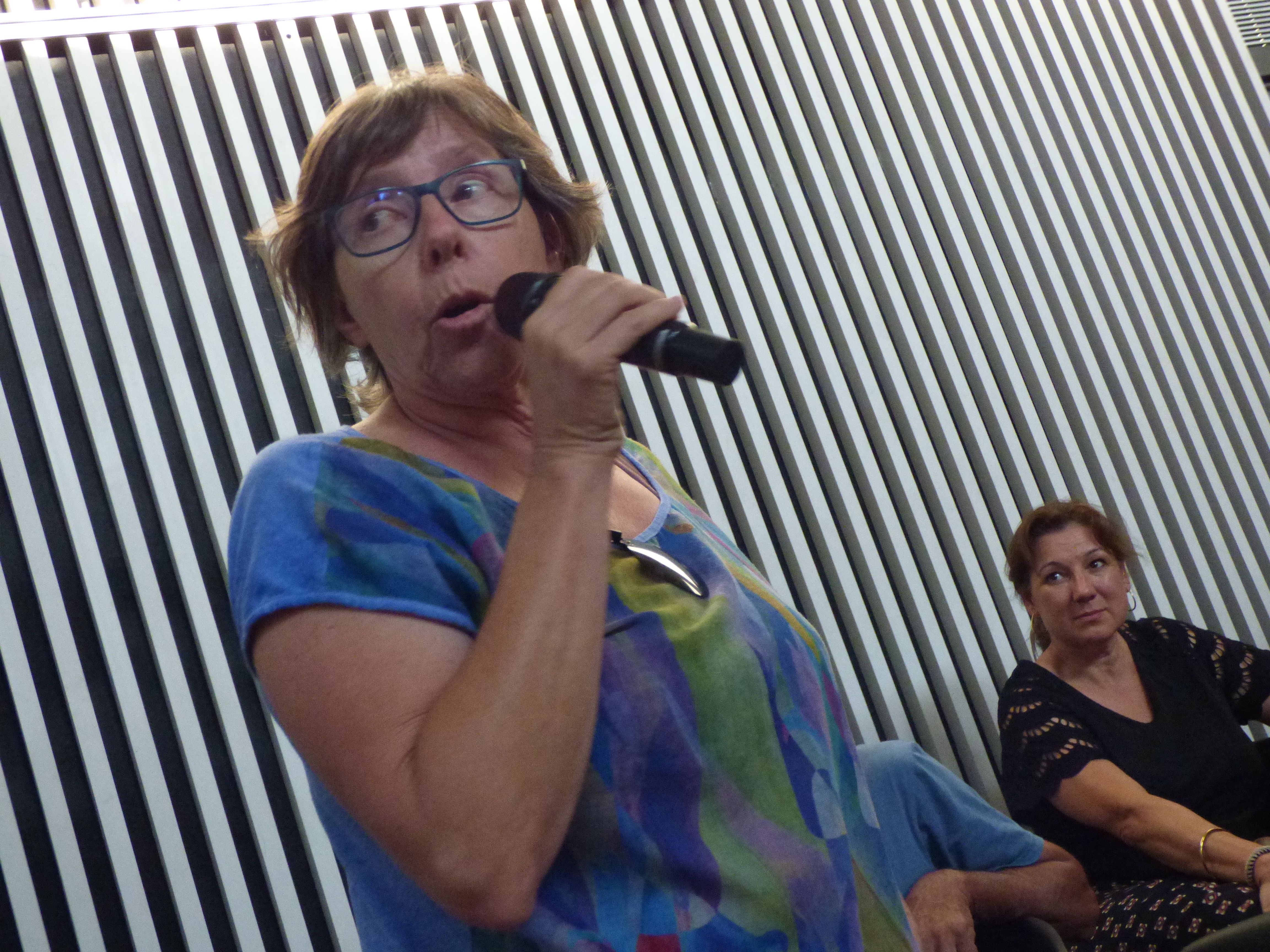 Esther Baiges, representant de la PDE i entitats ecologistes