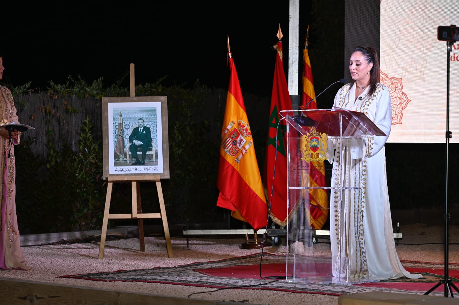 La cònsol general del Regne del Marroc a Tarragona, Lleida i Aragó, Ikram Chahine
