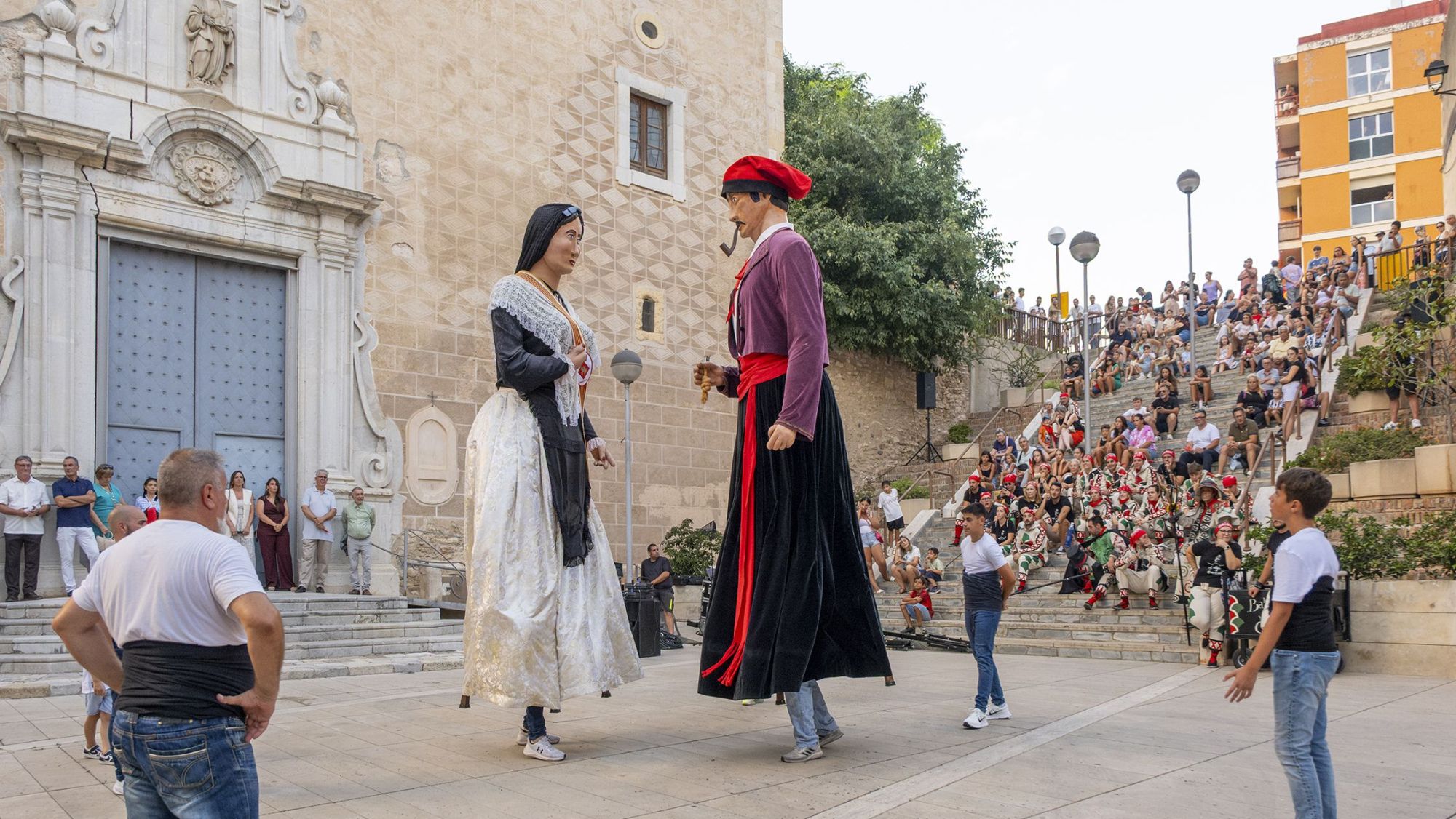 Gegants de Constantí durant la Festa Major d'Estiu 2026