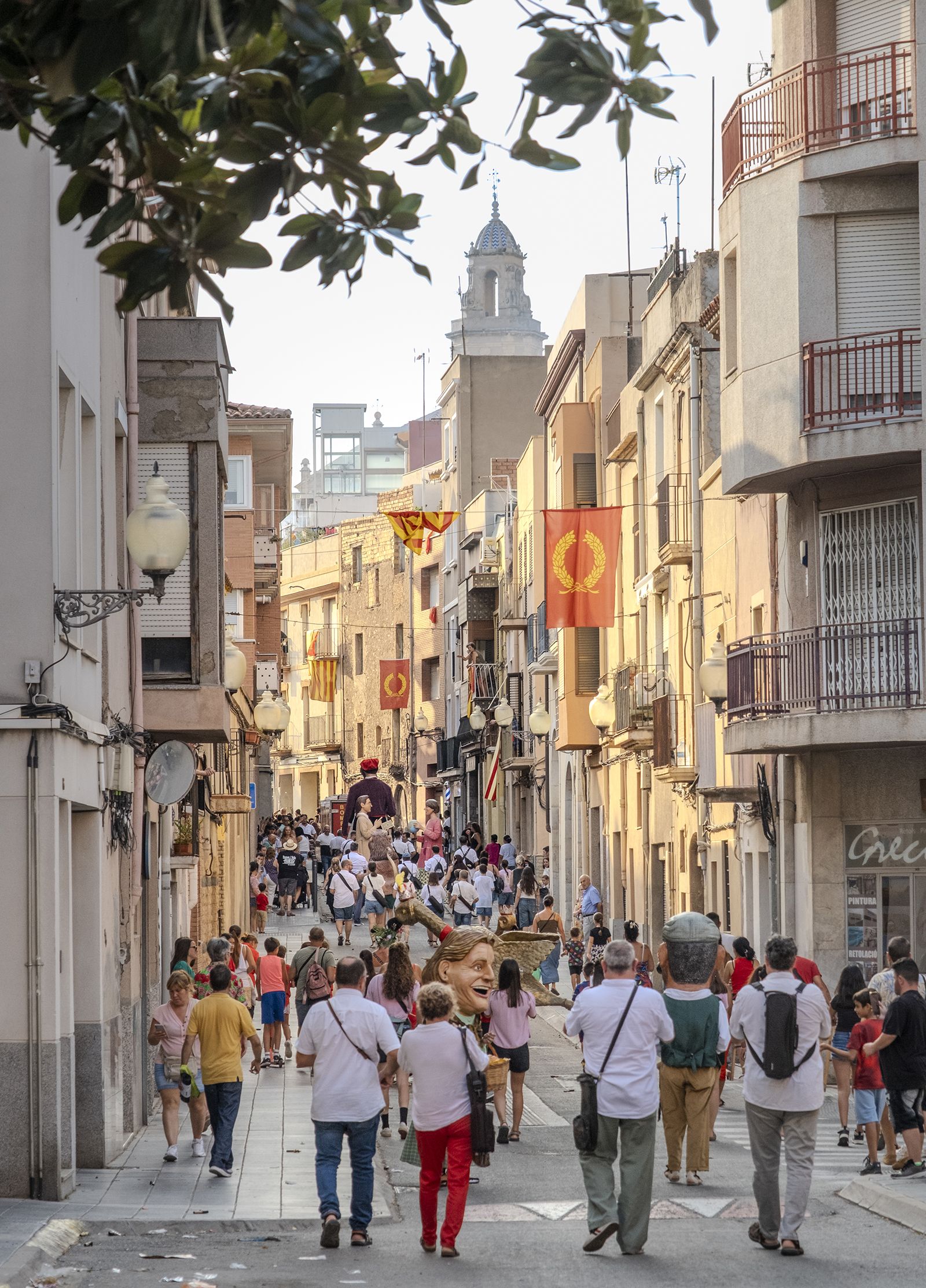 Carrers de Constantí durant la Festa Major d'Estiu
